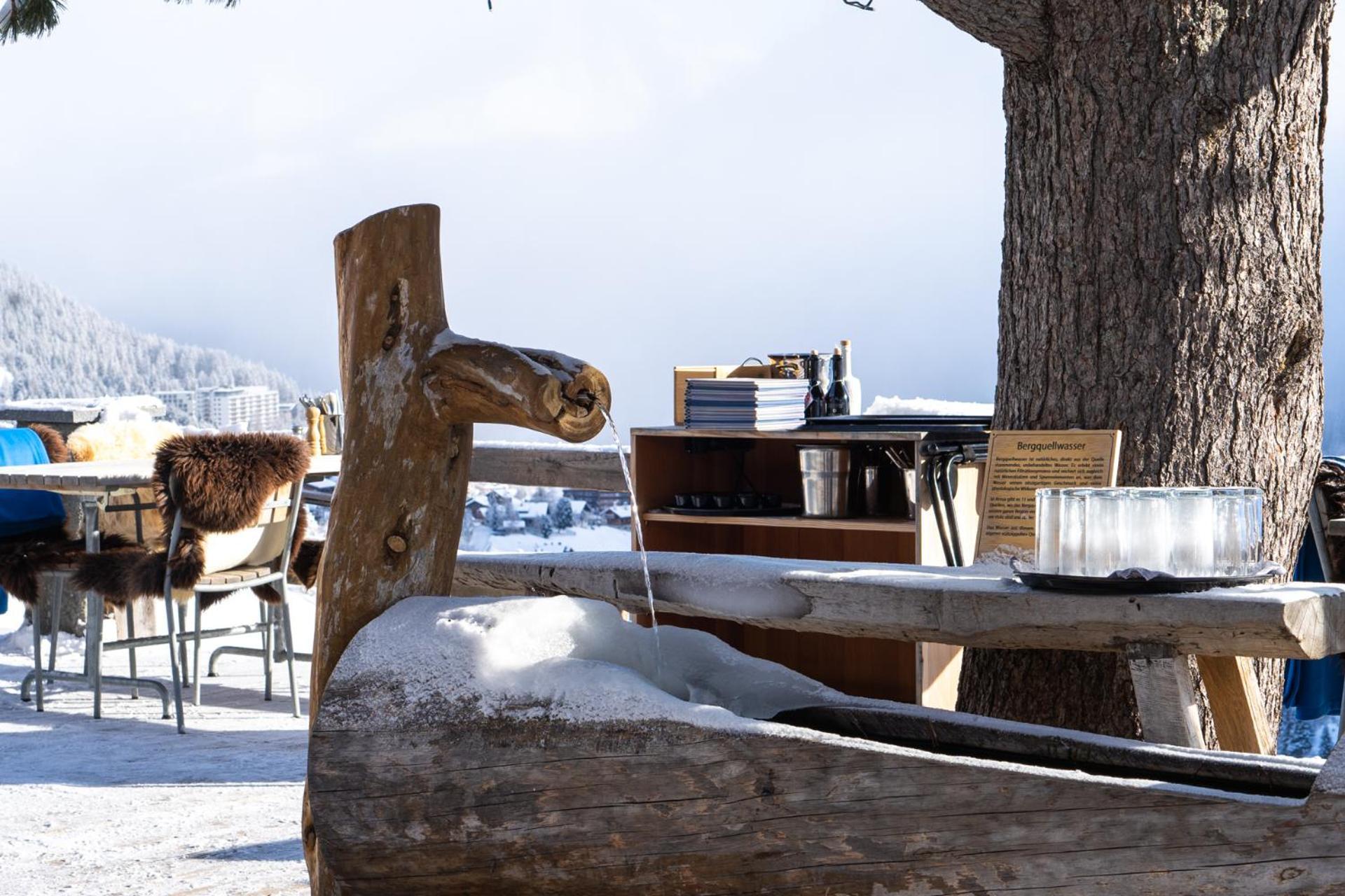Alpenblick Bergrestaurant & Hotel Ароза Екстер'єр фото